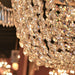 Winchester Antique Bronze Clear Crystal 10 Light Chandelier - Chandeliers