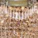 Winchester Antique Bronze Clear Crystal 3 Light Chandelier - Chandeliers