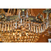 Winchester Antique Bronze Golden Teak Crystal 12 Light Chandelier - Chandeliers