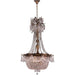 Winchester French Gold Clear Crystal 10 Light Chandelier - Chandeliers
