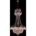 Winchester French Gold Clear Crystal 10 Light Chandelier - Chandeliers