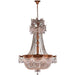 Winchester French Gold Clear Crystal 12 Light Chandelier - Chandeliers