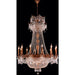 Winchester French Gold Clear Crystal 18 Light Chandelier - Chandeliers