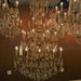 Windsor French Gold Clear Crystal 25 Light Chandelier - Chandeliers