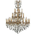 Windsor French Gold Clear Crystal 45 Light Chandelier - Chandeliers