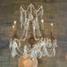 Windsor French Gold Clear Crystal 5 Light Chandelier - Chandeliers