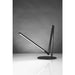 Z-Bar Desk Lamp with base (Cool Light; Metallic Black) - Desk Lamp
